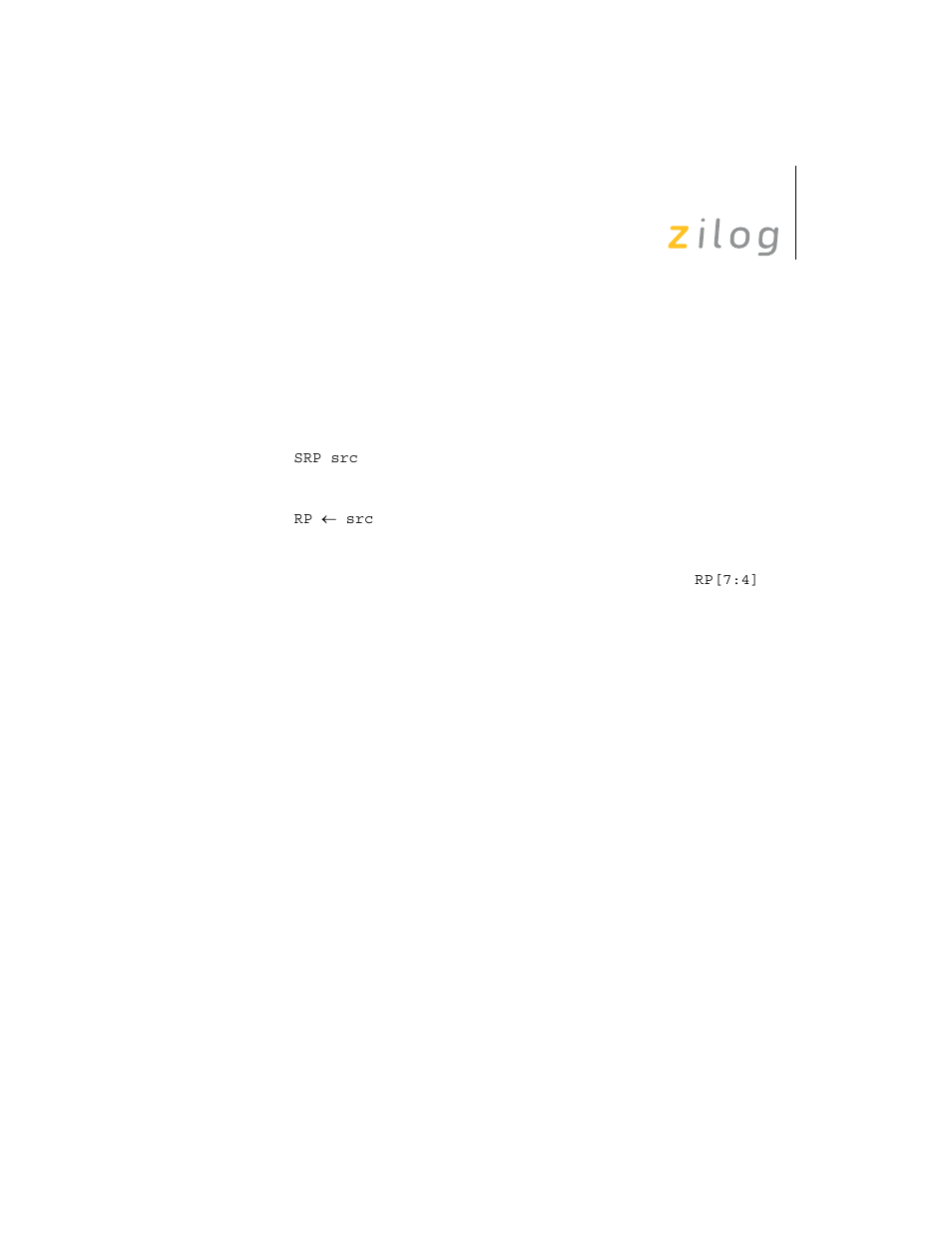 Zilog Z8F0130 User Manual | Page 243 / 314