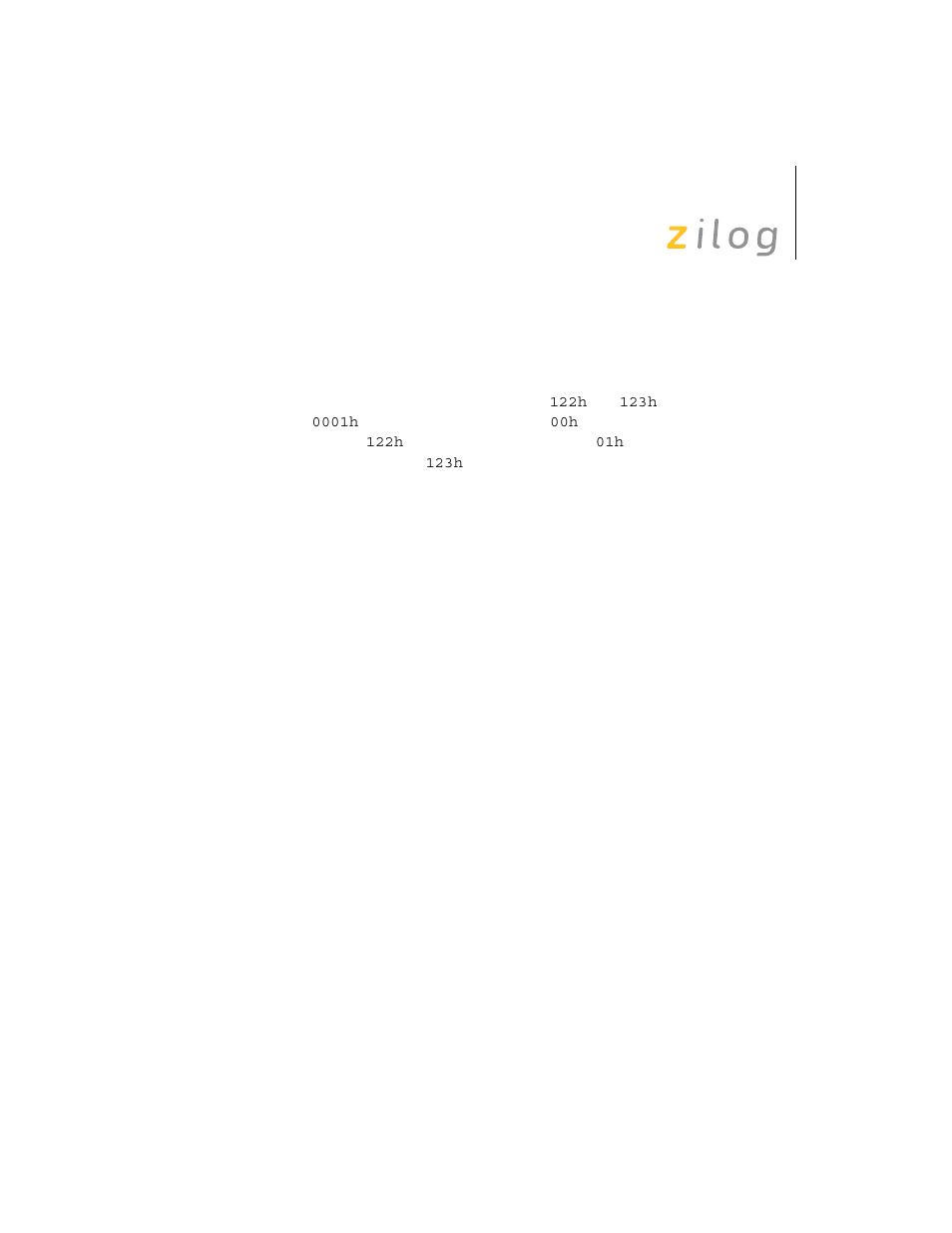Byte ordering | Zilog Z8F0130 User Manual | Page 25 / 314