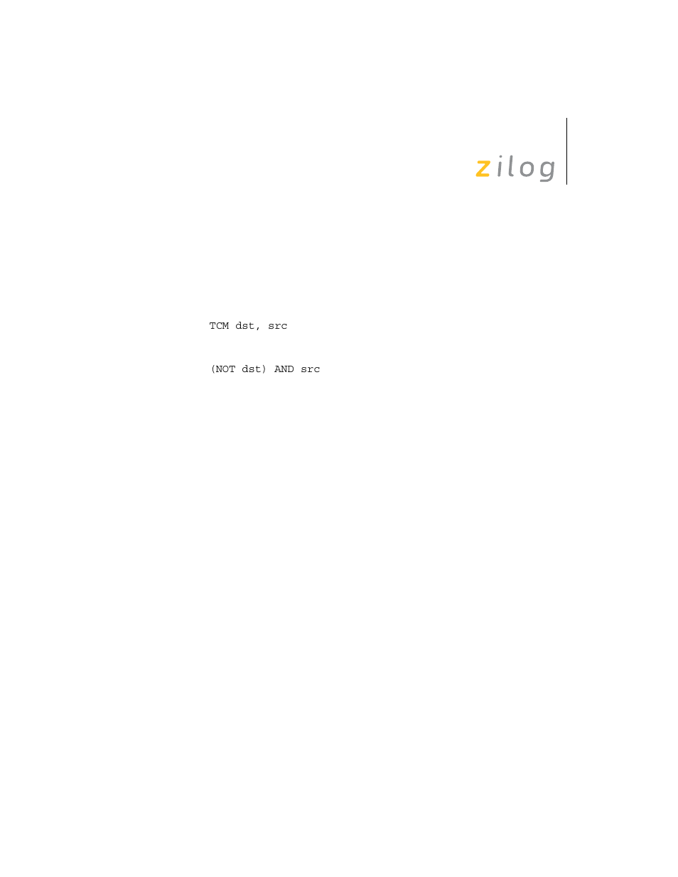Zilog Z8F0130 User Manual | Page 254 / 314
