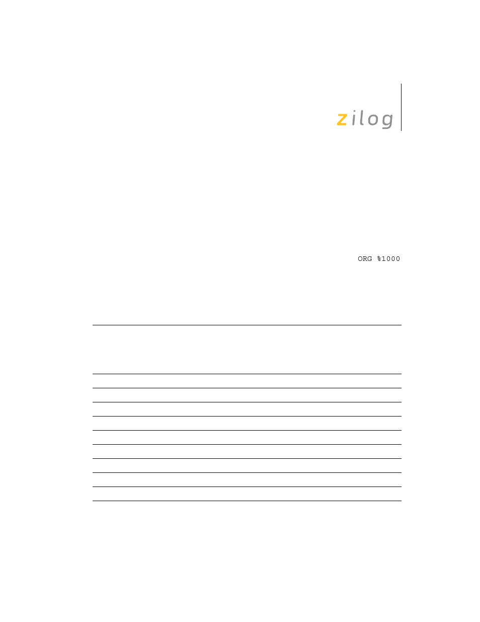 Assembly and object code example | Zilog Z8F0130 User Manual | Page 291 / 314