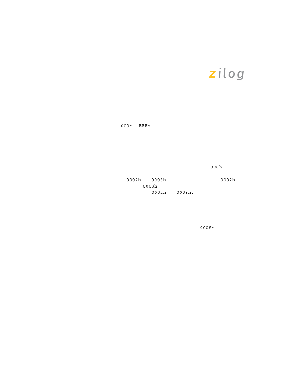 Stack pointer compatibility, Reset compatibility, Interrupt compatibility | Zilog Z8F0130 User Manual | Page 31 / 314