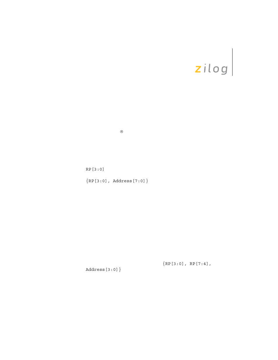 Zilog Z8F0130 User Manual | Page 35 / 314