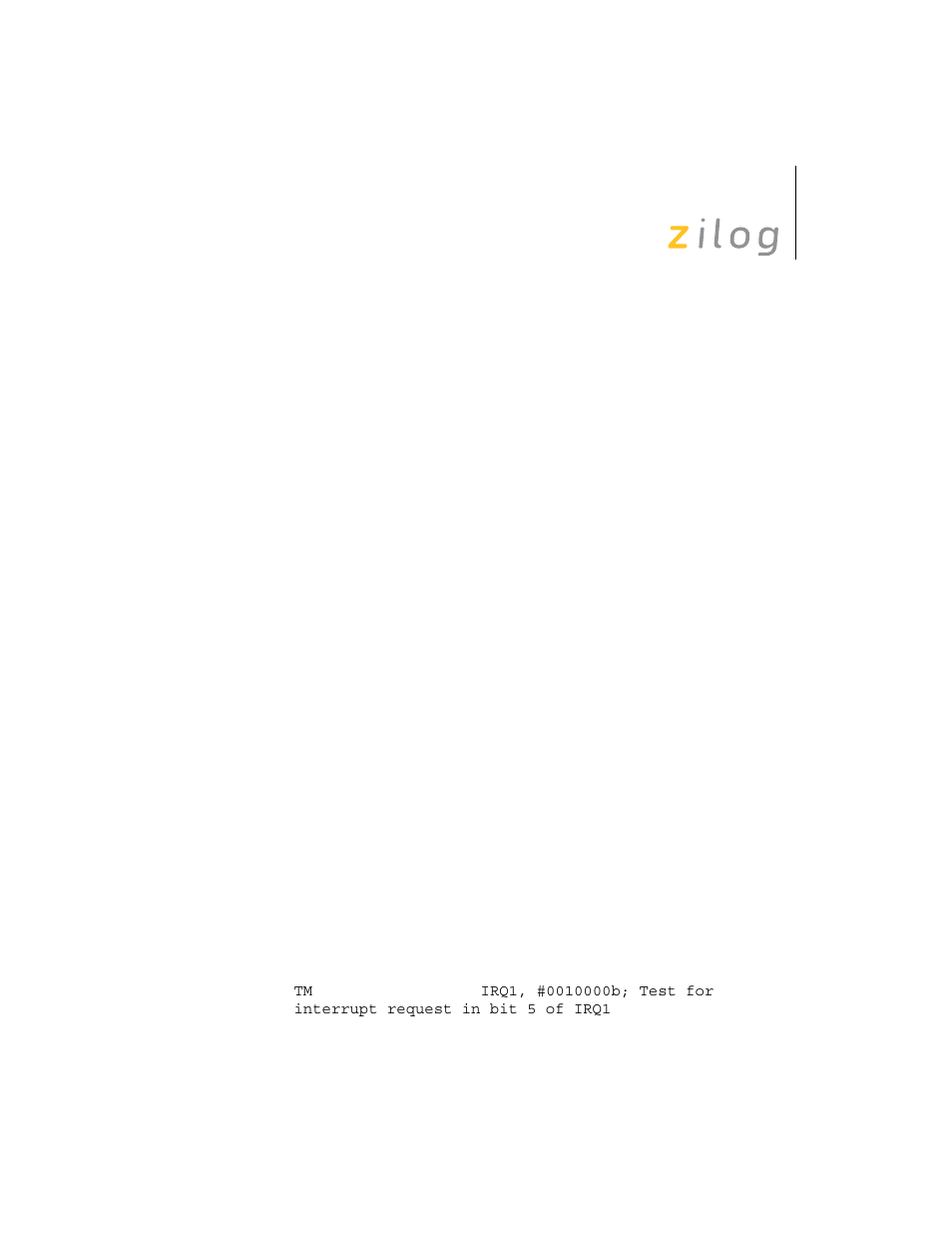 Nesting of vectored interrupts, Polled interrupt processing | Zilog Z8F0130 User Manual | Page 46 / 314