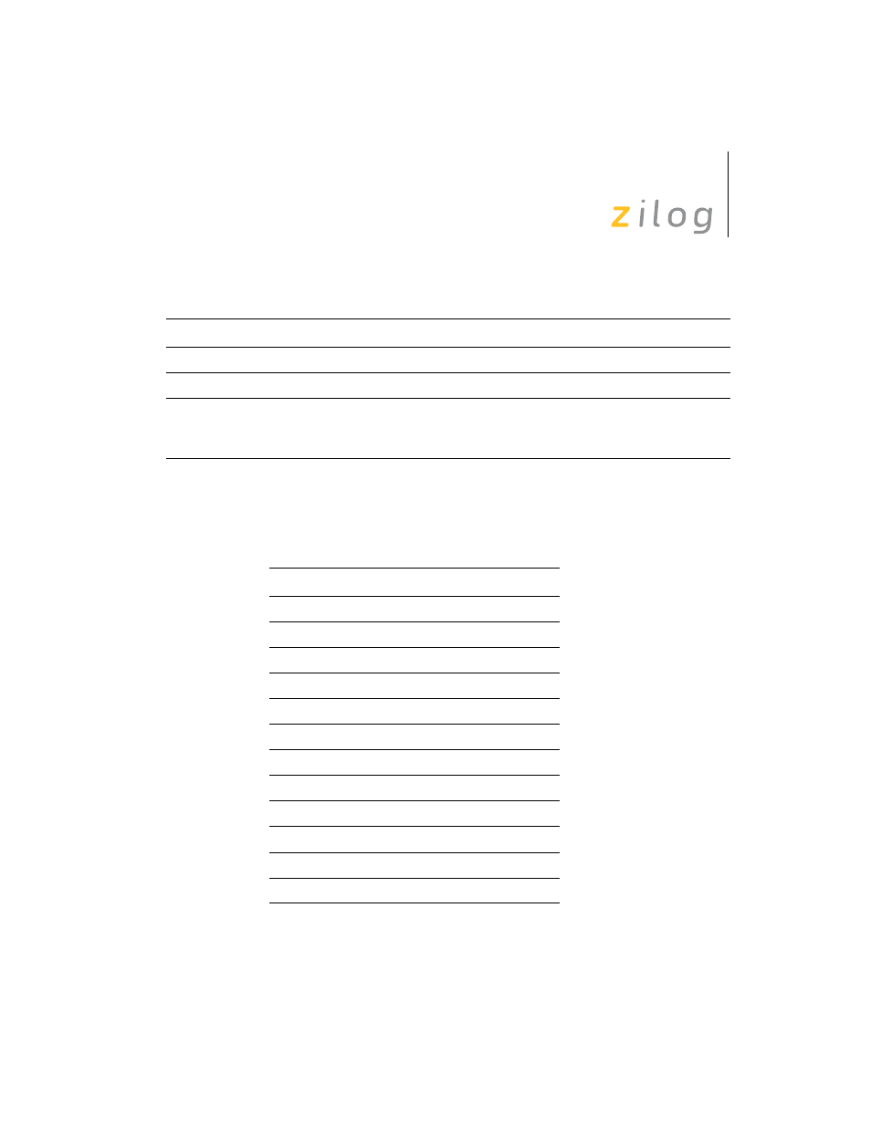 Zilog Z8F0130 User Manual | Page 66 / 314
