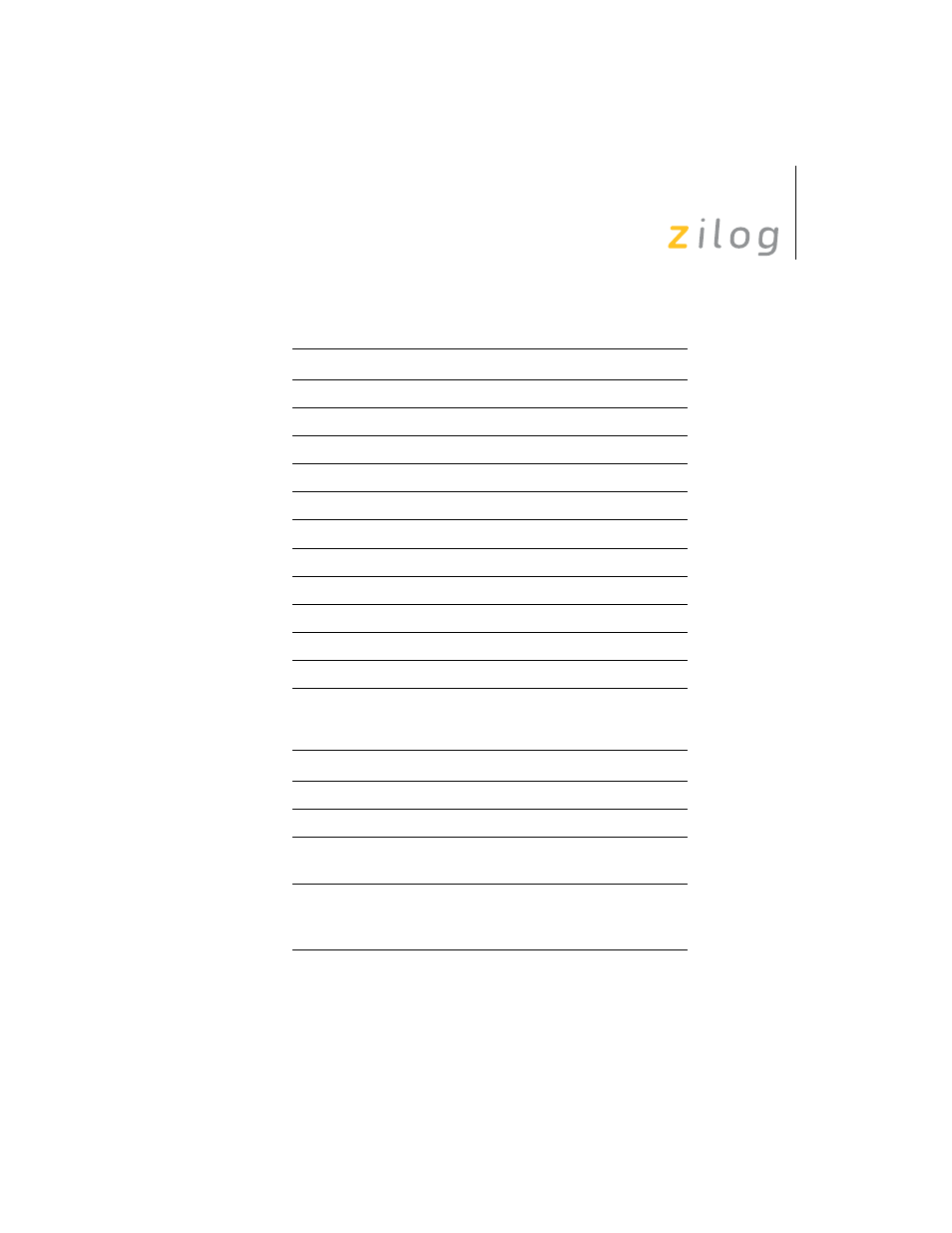 Zilog Z8F0130 User Manual | Page 70 / 314