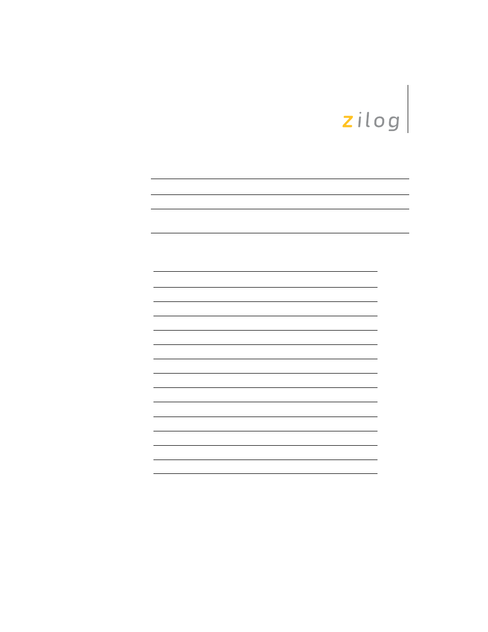 Zilog Z8F0130 User Manual | Page 72 / 314