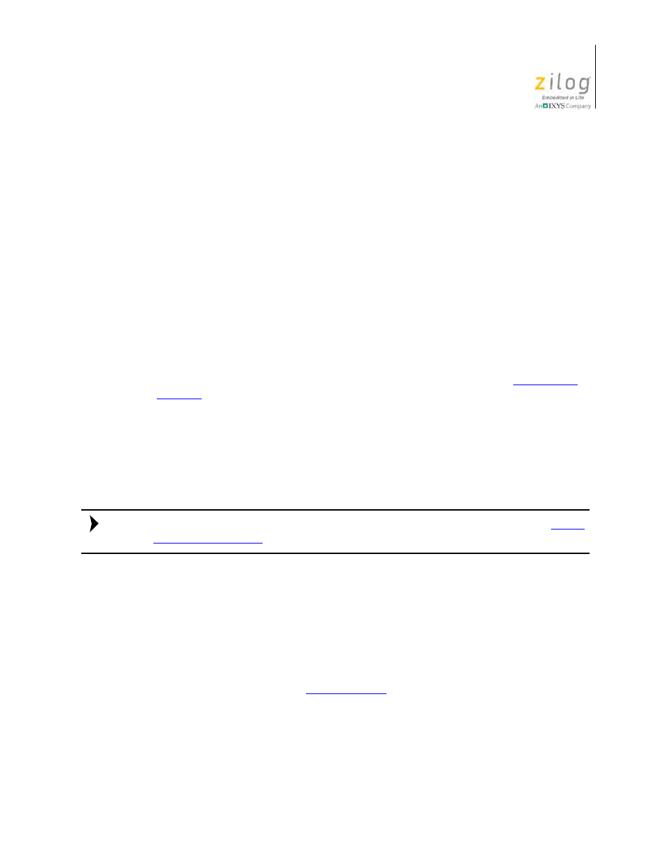 Ting (see the, Limit optimizations for easier debugging, Section on | Zilog Z8F0130 User Manual | Page 101 / 582