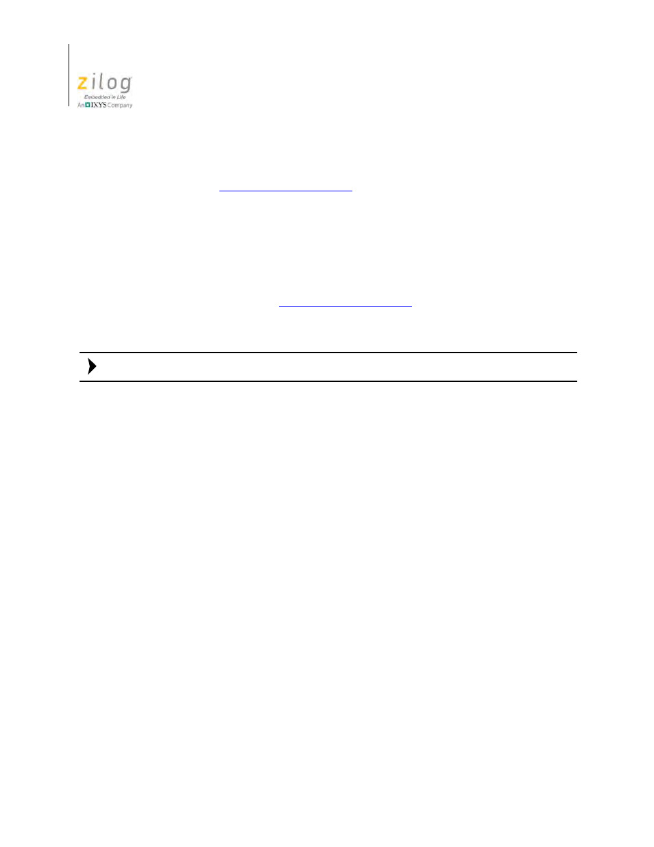 Zilog Z8F0130 User Manual | Page 104 / 582
