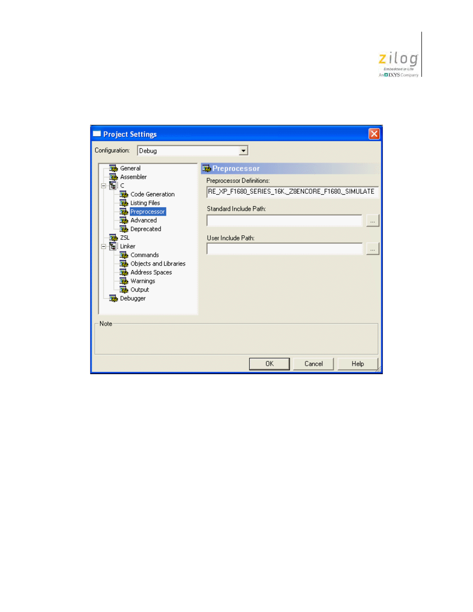 Zilog Z8F0130 User Manual | Page 105 / 582