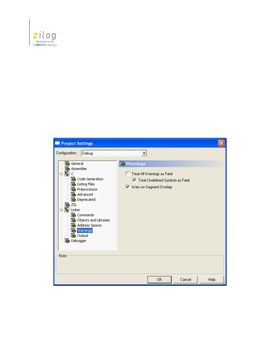 Zilog Z8F0130 User Manual | Page 130 / 582