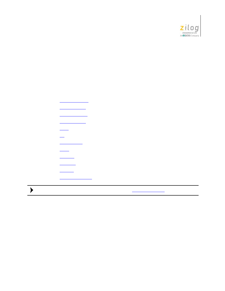Debug menu | Zilog Z8F0130 User Manual | Page 145 / 582