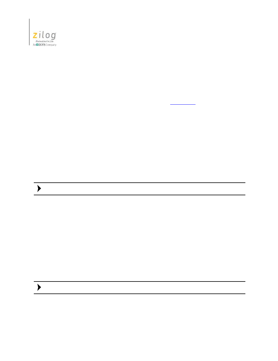 Zilog Z8F0130 User Manual | Page 152 / 582