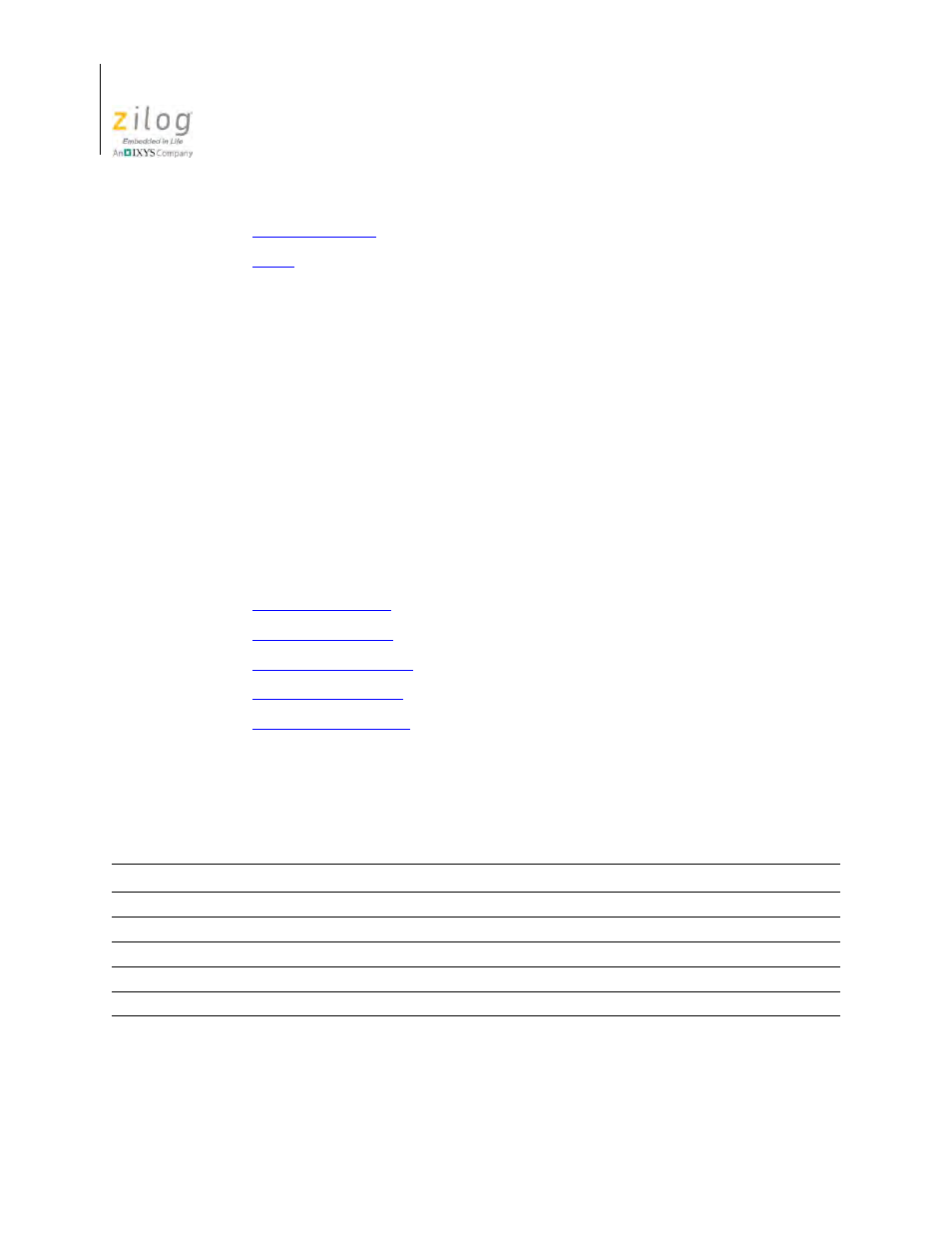 Shortcut keys, File menu shortcuts, Edit menu shortcuts | File menu shortcuts edit menu shortcuts, Table 2, File menu shortcut options, Help topics | Zilog Z8F0130 User Manual | Page 170 / 582