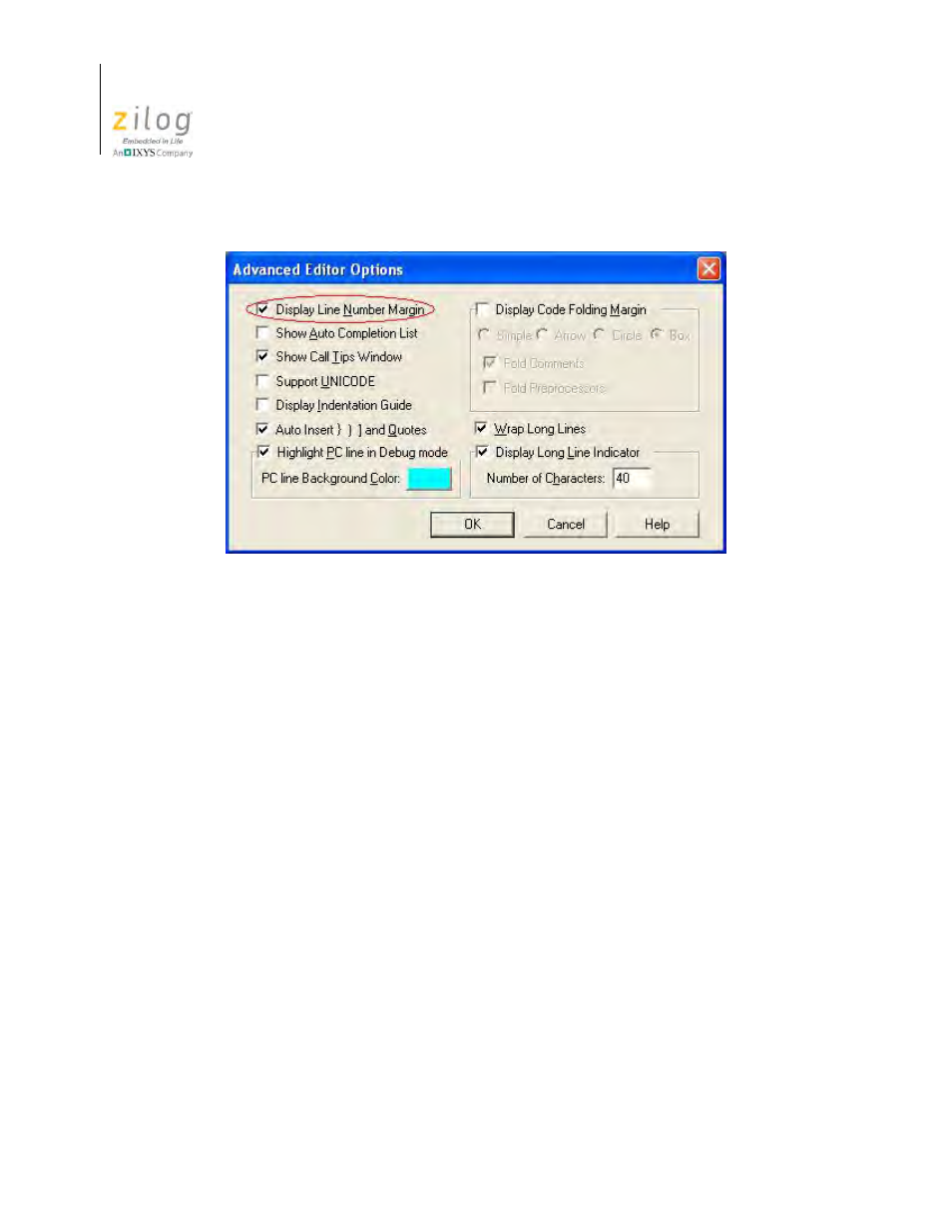 Type info tips | Zilog Z8F0130 User Manual | Page 202 / 582