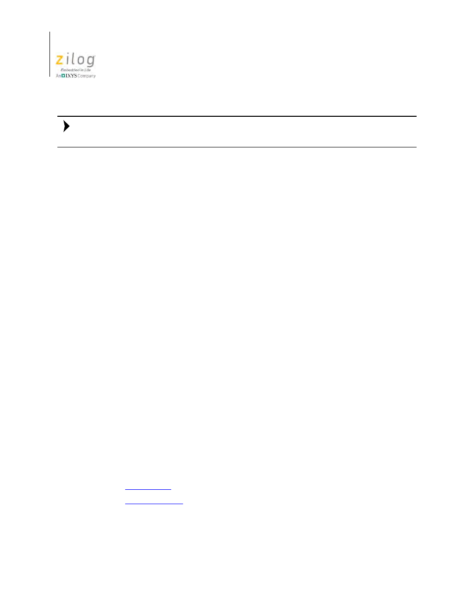 Call frames, Ee the, Call | Frames, S, see the, Large memory model | Zilog Z8F0130 User Manual | Page 224 / 582
