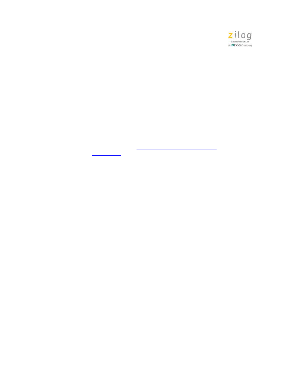 Zilog Z8F0130 User Manual | Page 233 / 582
