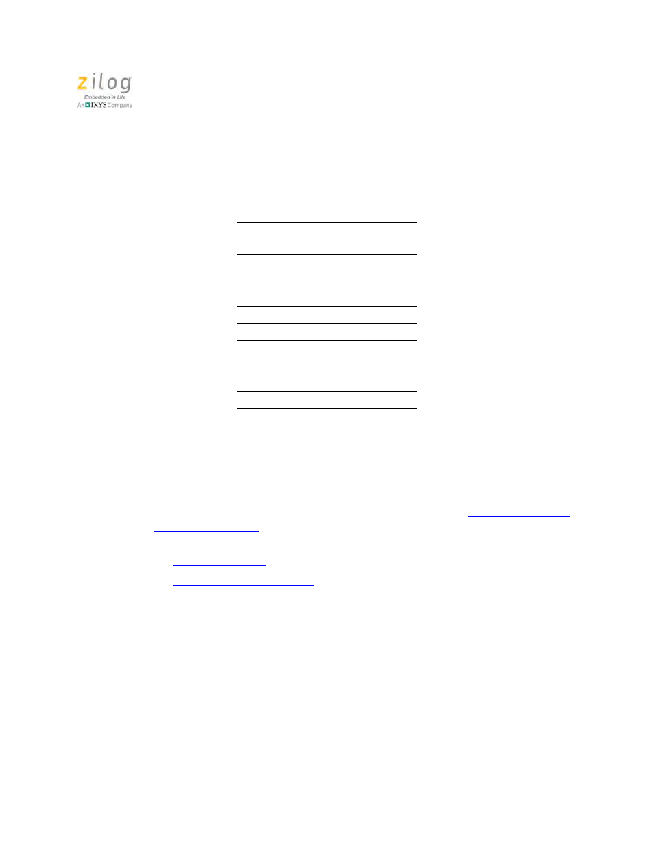 Return value, Special cases, Return value special cases | Table 12, Return value registers | Zilog Z8F0130 User Manual | Page 244 / 582