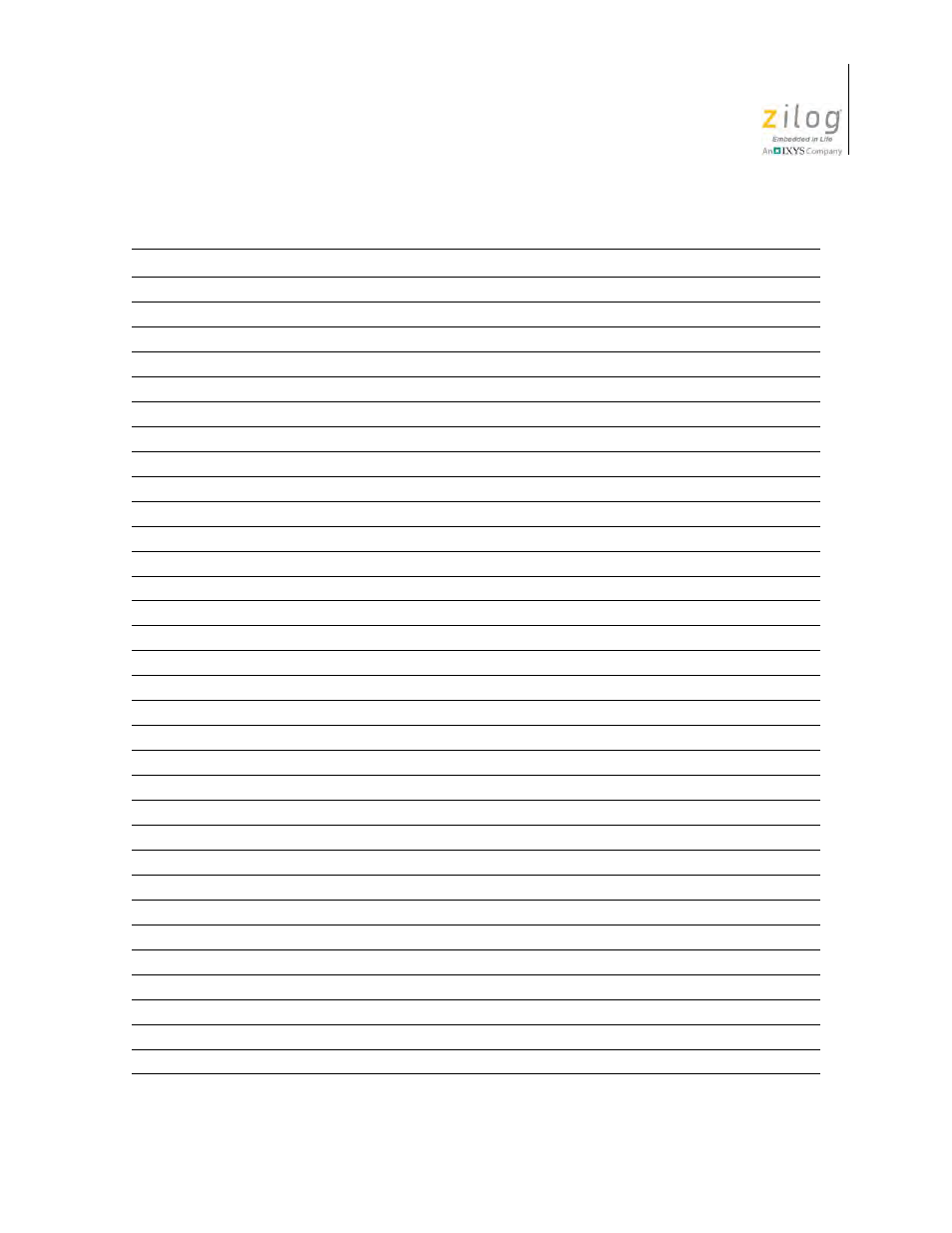 Zilog Z8F0130 User Manual | Page 275 / 582