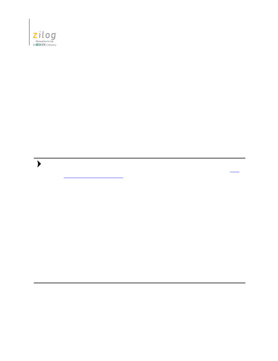 Directives, Ands. see the | Zilog Z8F0130 User Manual | Page 318 / 582