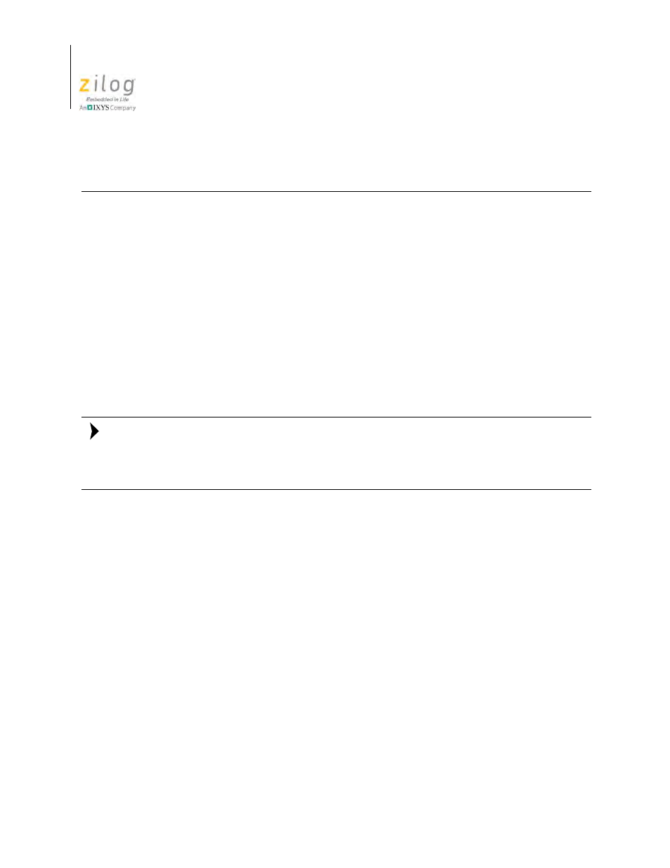 Zilog Z8F0130 User Manual | Page 374 / 582