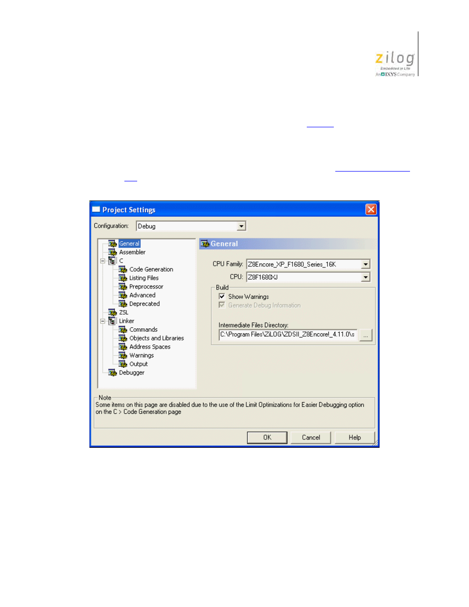 Figure 9 | Zilog Z8F0130 User Manual | Page 41 / 582