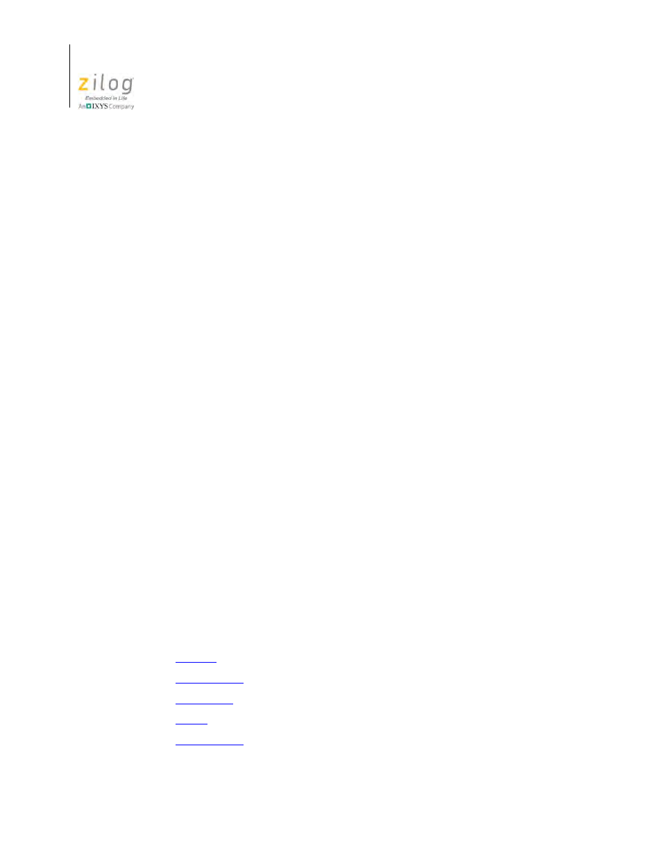 String handling <string.h, Integer arithmetic, Miscellaneous | Zilog Z8F0130 User Manual | Page 452 / 582