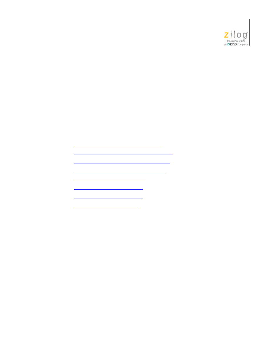 Appendix c. running zds ii from the command line, Building a project from the command line, E the | Zilog Z8F0130 User Manual | Page 503 / 582