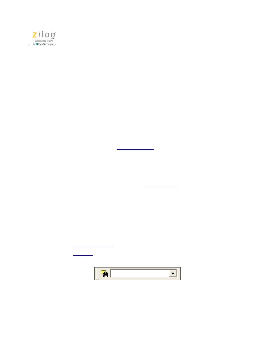 Find toolbar, Figure 18. find toolbar, Insert/remove breakpoint button | Enable/disable breakpoint button, Remove all breakpoints button | Zilog Z8F0130 User Manual | Page 54 / 582