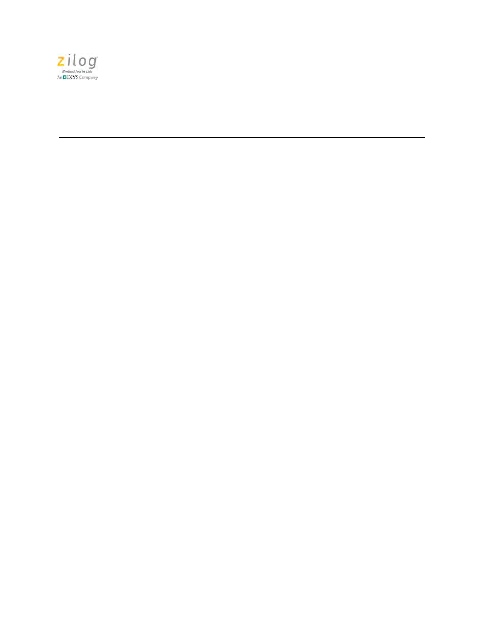 Zilog Z8F0130 User Manual | Page 550 / 582