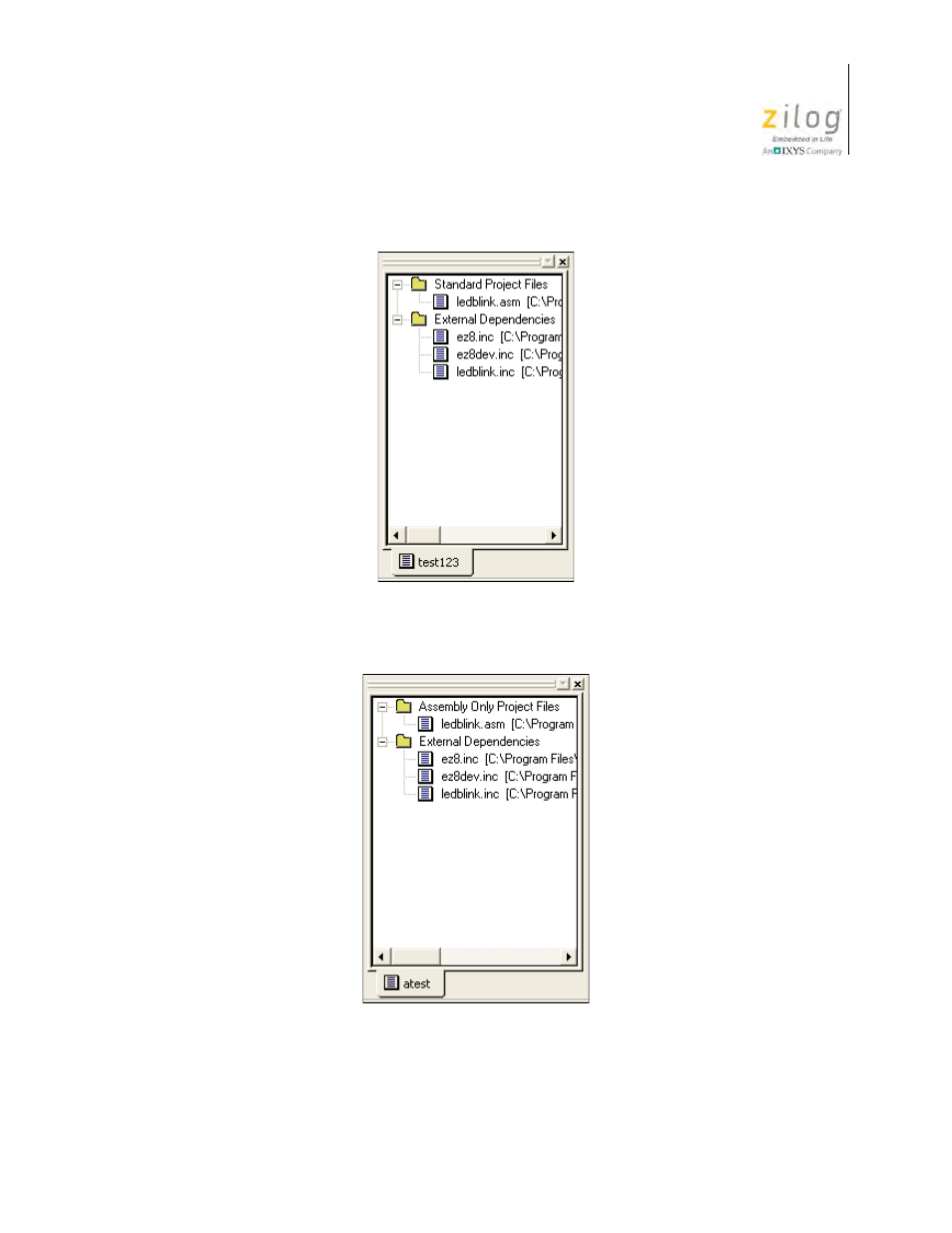Zilog Z8F0130 User Manual | Page 63 / 582