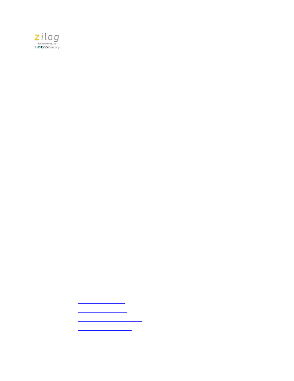 Output windows | Zilog Z8F0130 User Manual | Page 68 / 582