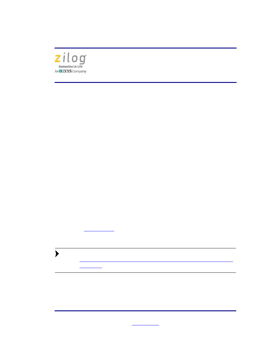 Zilog Z8F0130 User Manual | 13 pages