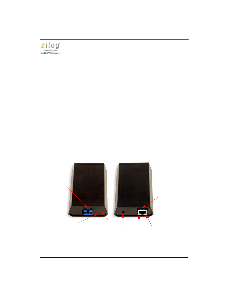 Zilog Z8F0130 User Manual | Page 3 / 13