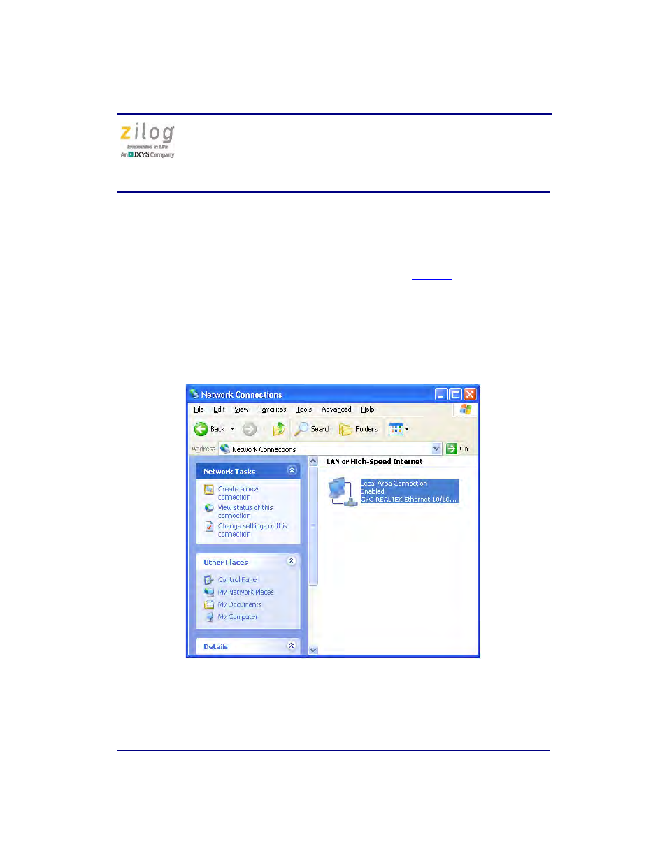 Zilog Z8F0130 User Manual | Page 5 / 13