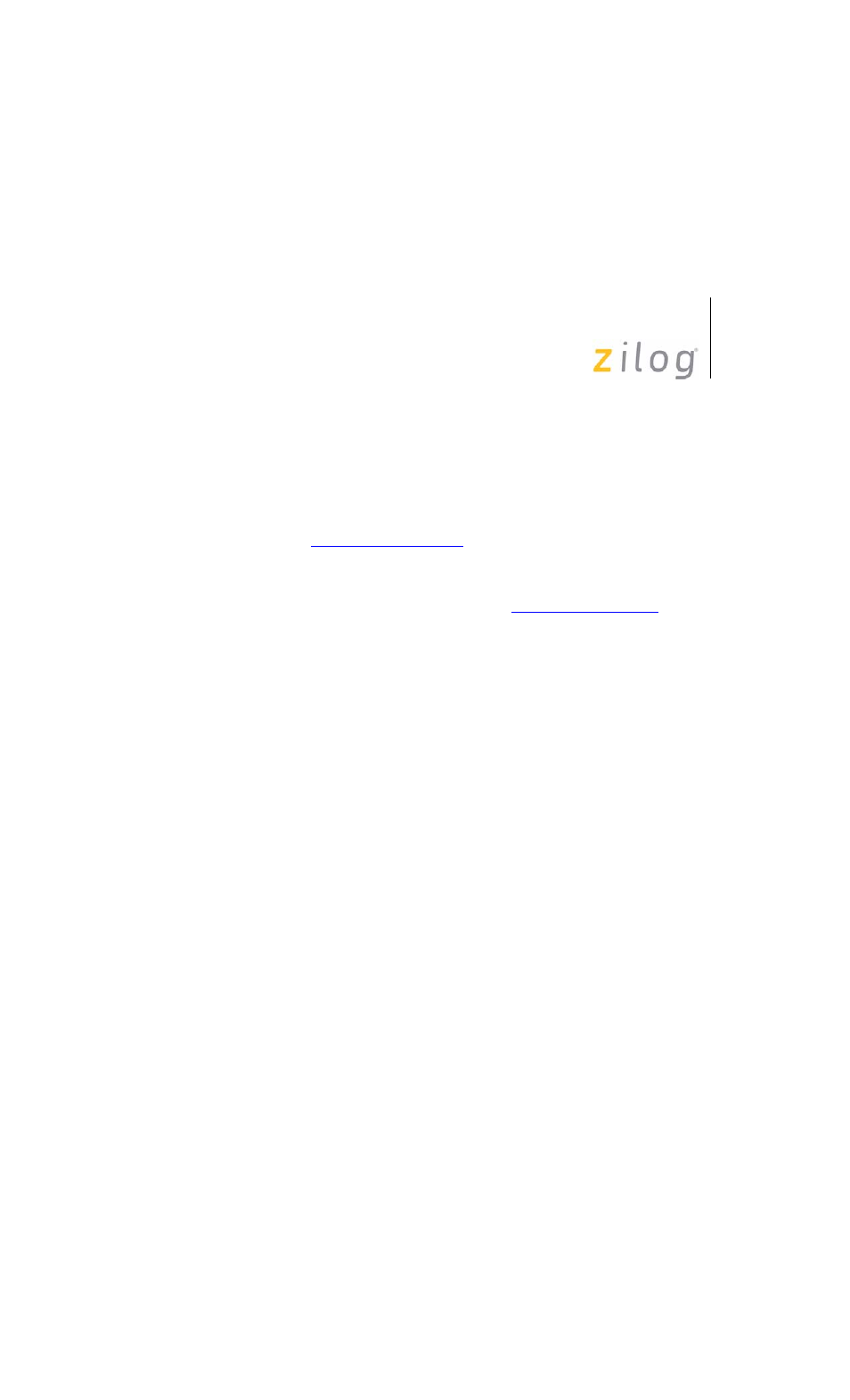 Customer support | Zilog Z8F043A User Manual | Page 13 / 14