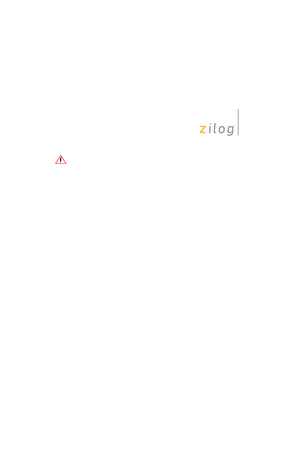 Zilog Z8F0113 User Manual | Page 17 / 17