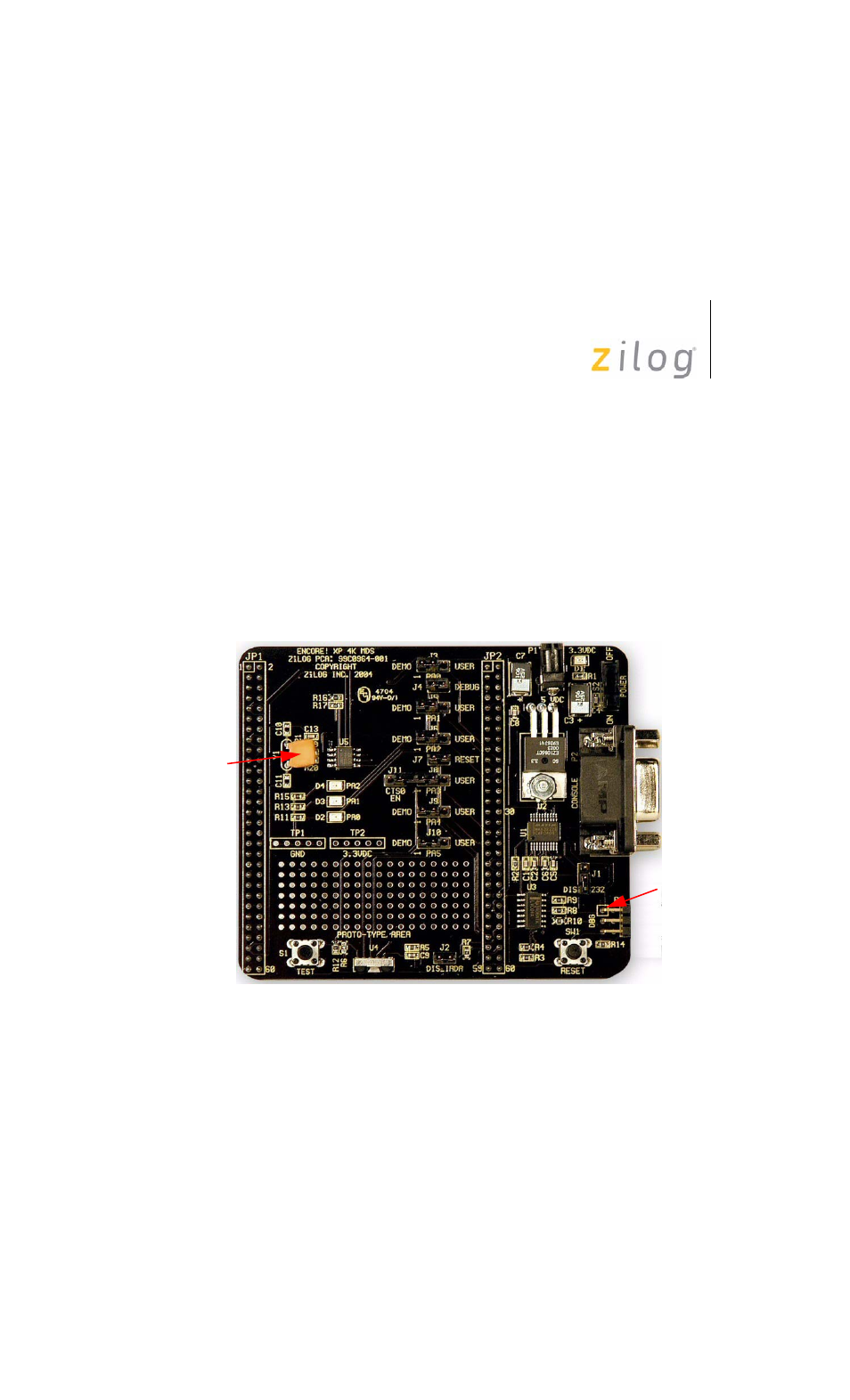Development board, Introduction, Figure 2 | Zilog Z8F0113 User Manual | Page 8 / 18