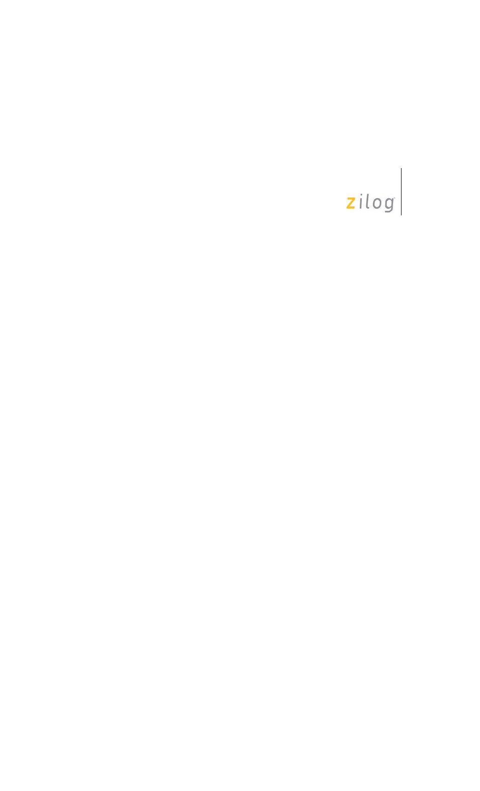Zilog Z8F0411 User Manual | Page 3 / 17
