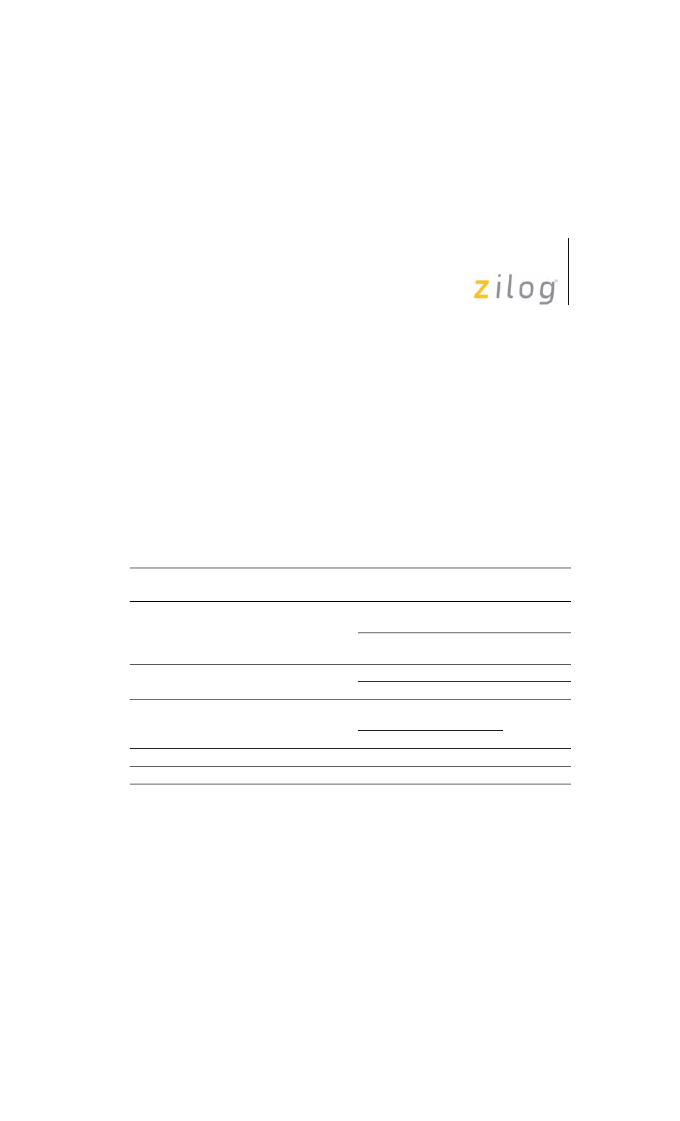 Hardware interface specification, Power and communication interfaces | Zilog Z8F0880 User Manual | Page 11 / 18