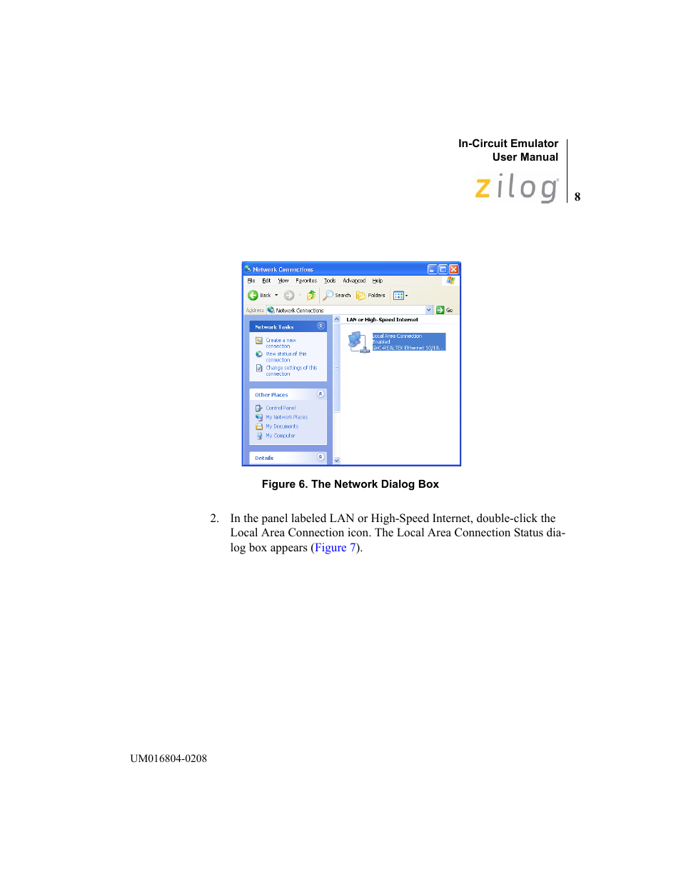 Zilog Z8F1621 User Manual | Page 11 / 27