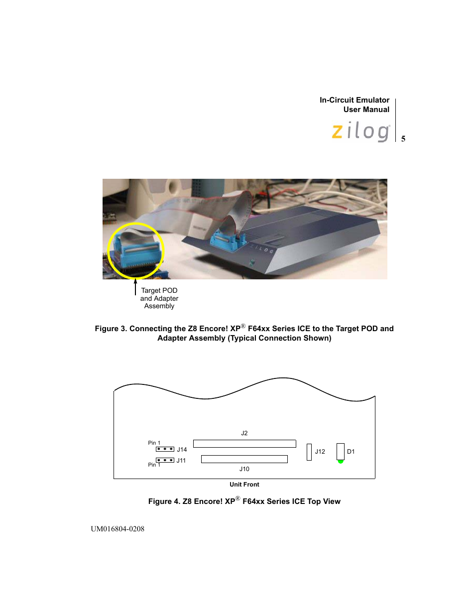 Zilog Z8F1621 User Manual | Page 8 / 27