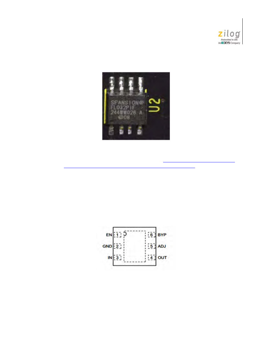 Mic5318 low voltage drop-out regulator | Zilog Z8F1681 User Manual | Page 31 / 50