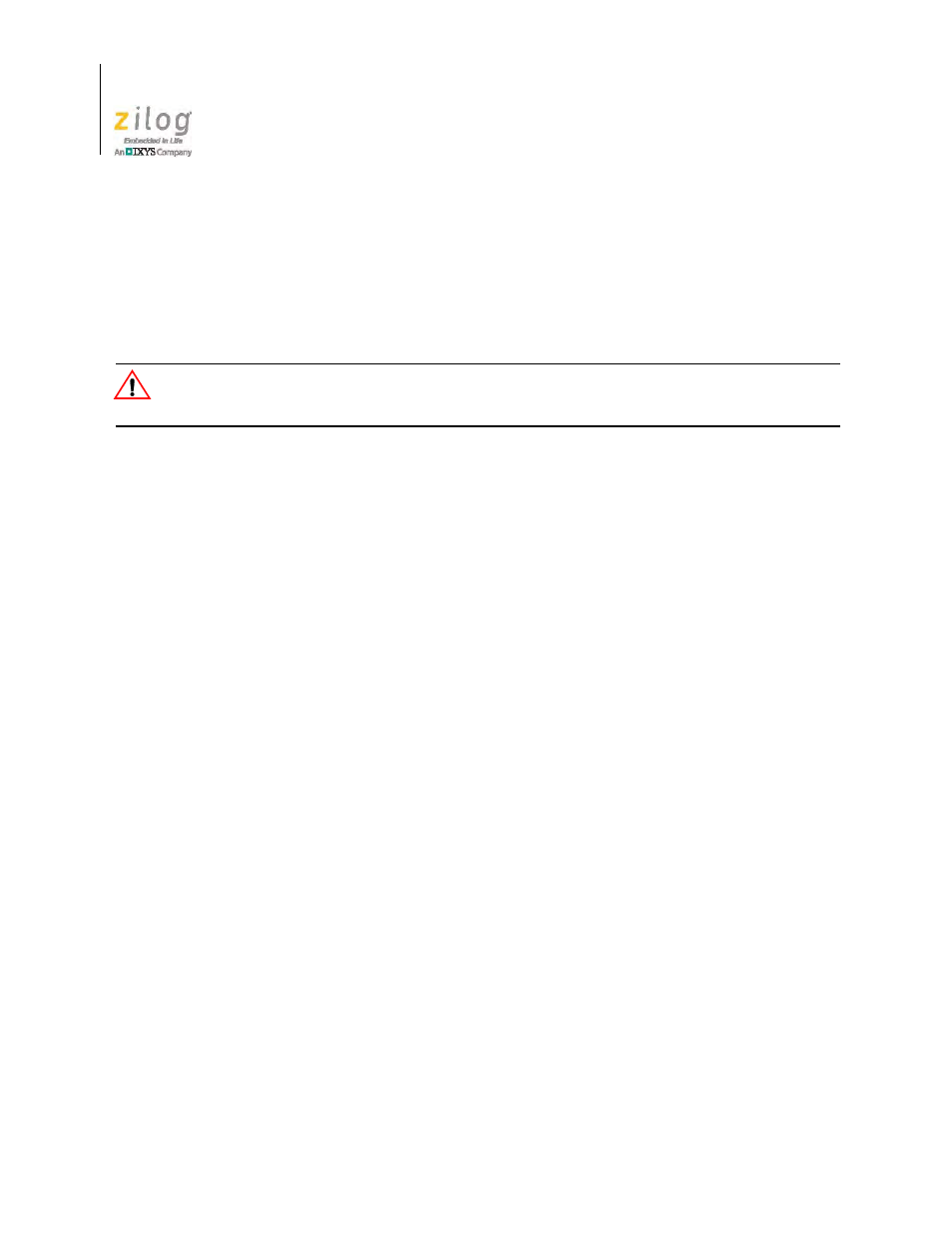 Safeguards | Zilog Z8F1681 User Manual | Page 4 / 50