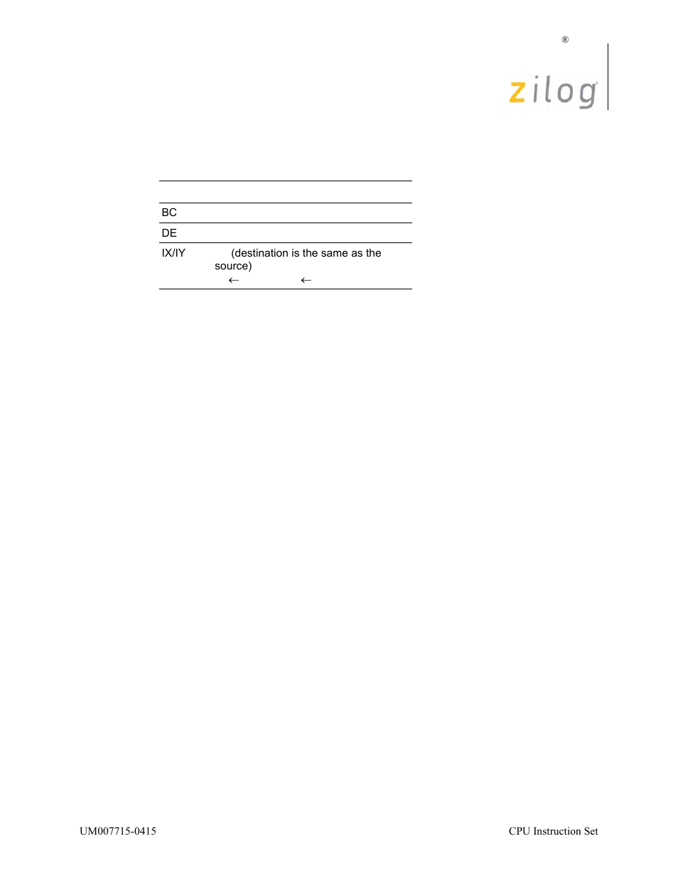 Zilog EZ80F916 User Manual | Page 107 / 411