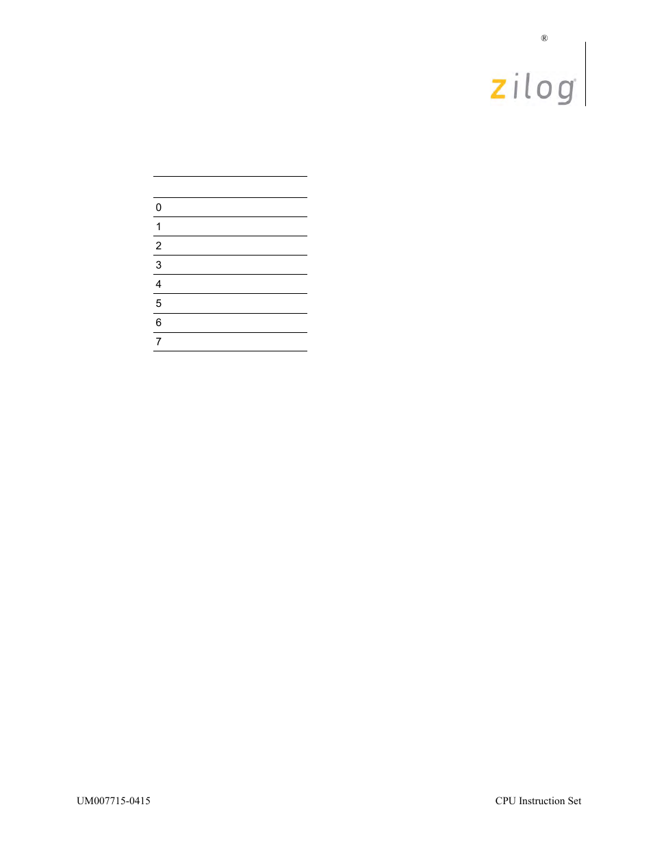Zilog EZ80F916 User Manual | Page 116 / 411