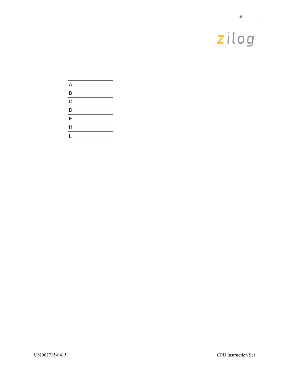 Zilog EZ80F916 User Manual | Page 132 / 411