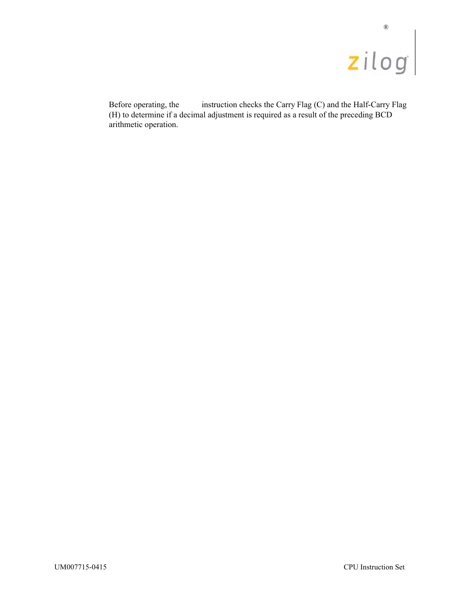 Zilog EZ80F916 User Manual | Page 140 / 411