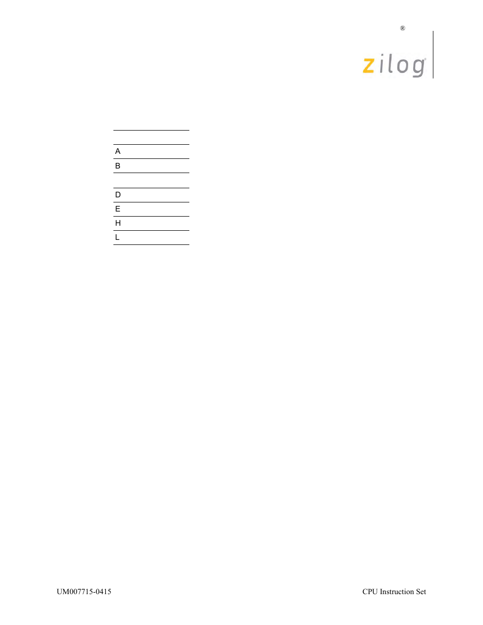 Zilog EZ80F916 User Manual | Page 161 / 411