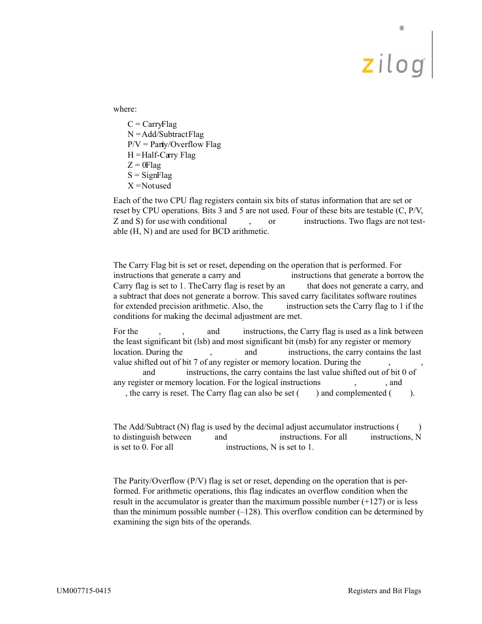 Zilog EZ80F916 User Manual | Page 24 / 411