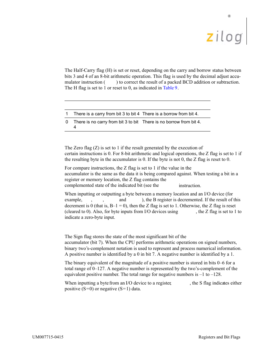 Zilog EZ80F916 User Manual | Page 26 / 411